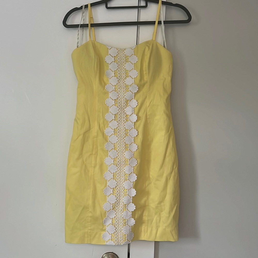 Lilly Pulitzer yellow dress